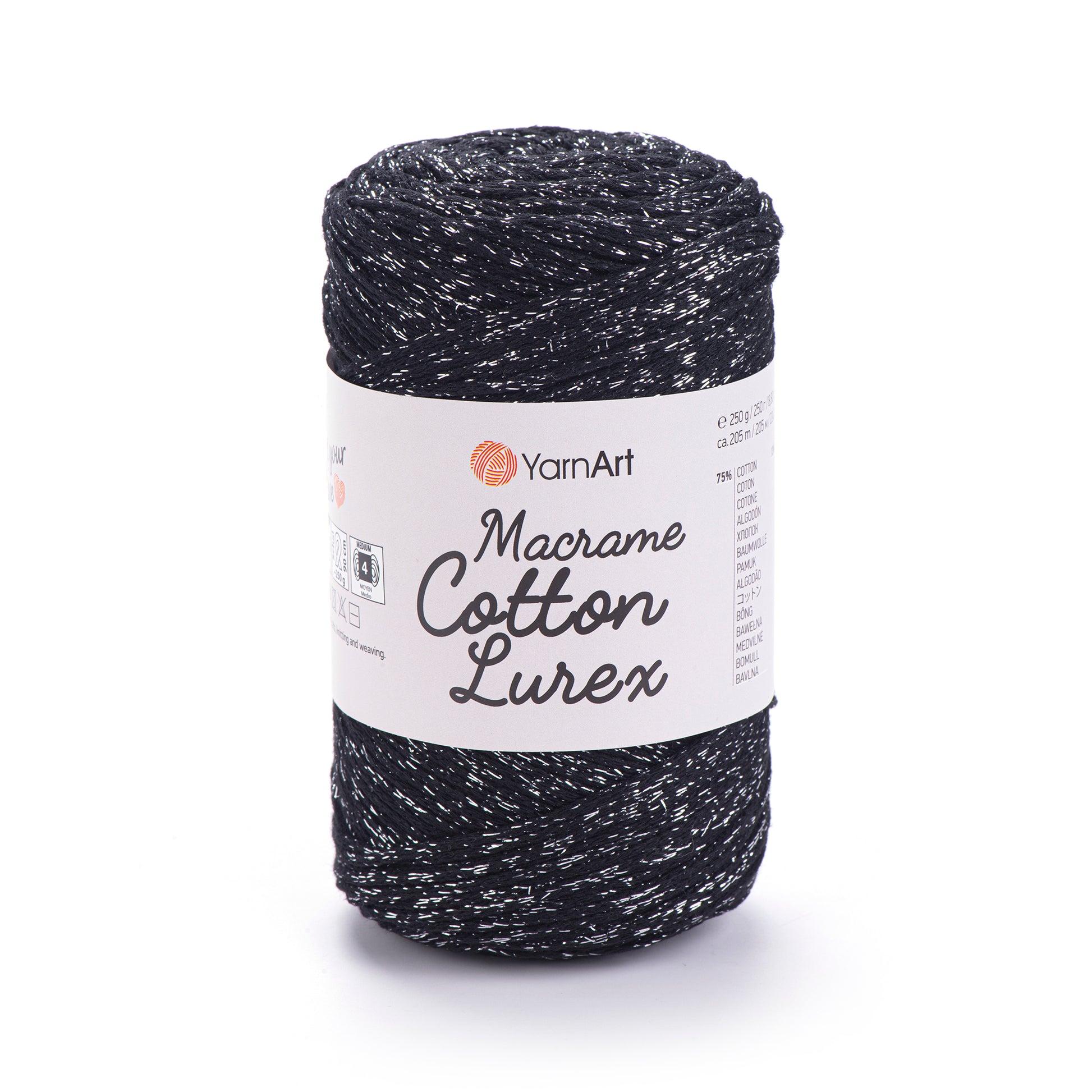 MACRAME COTTON LUREX