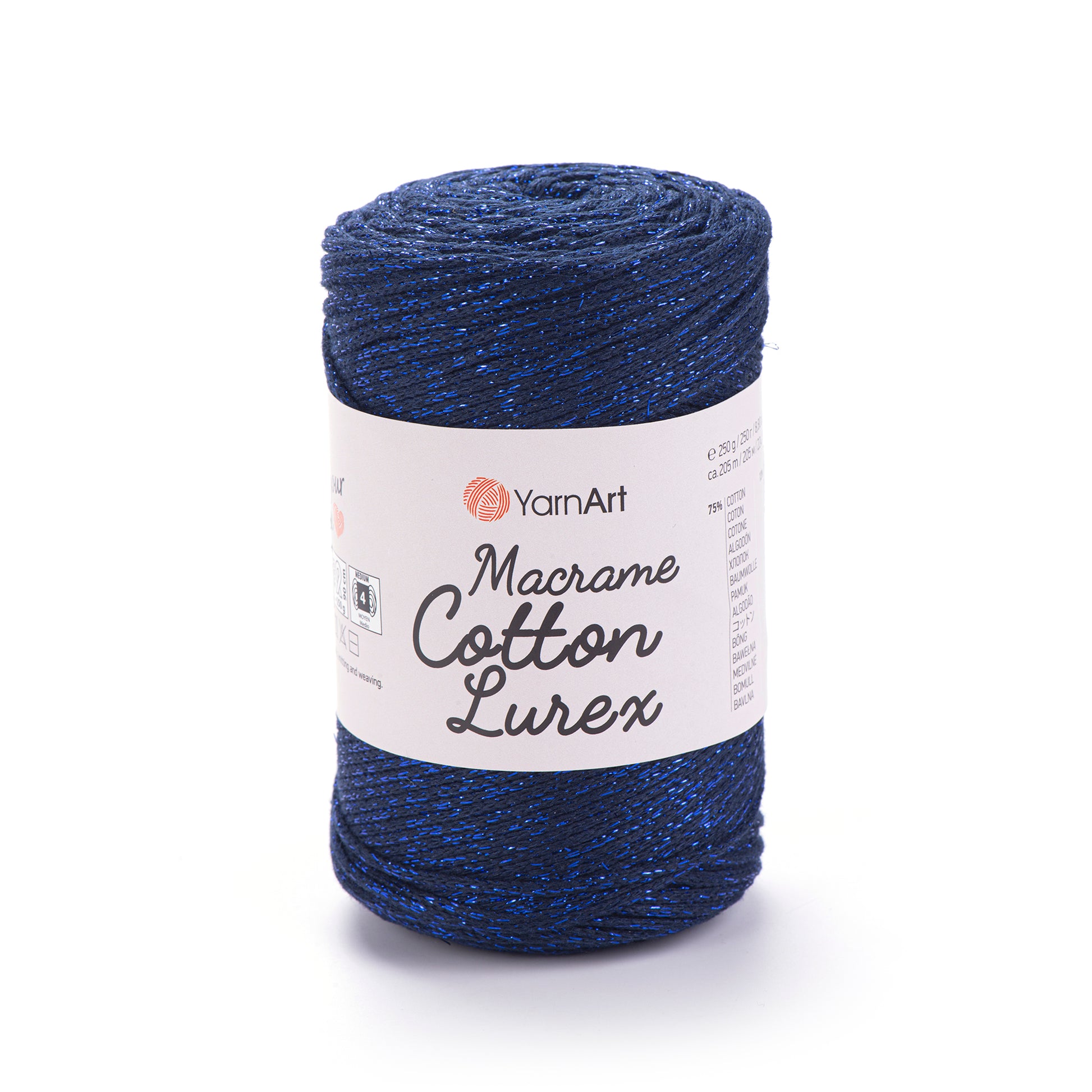 MACRAME COTTON LUREX